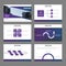 Elegance Purple presentation templates Infographic elements flat design set for brochure flyer leaflet marketing advertising
