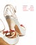 Elegance sexual sandals at high heel at white