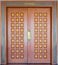 Elegance wood carving door
