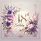 Elegant 18th Birthday Floral Celebration Design