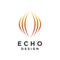 Elegant Abstract Echo Design Logo Template