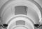 Elegant arched plaster ceiling