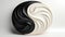 Elegant Balance: Minimalistic 3D Yin and Yang