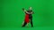 Elegant Ballroom Dance Couple in Action chroma key.