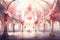 Elegant Ballroom Valentine Day background