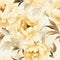 Elegant Beige Peony Flowers Seamless Pattern In 8k Style