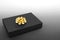 Elegant Black Gift Box with Gold Bow