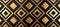 Elegant black and gold geometric pattern design. modern, stylish background for various uses. luxury and simplicity