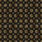 Elegant Black and Gold Intricate Wallpaper