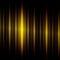 Elegant Black Yellow Lines Background. Beautiful Abstract Design. Creative Modern Technology Illustration. Dark Glowing Texture.