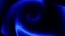 Elegant blue spiral in a mystic vortex