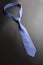 Elegant blue tie