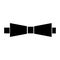 Elegant bowtie isolated icon