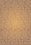 Elegant brown flowers pattern textured wallpaper background