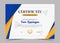 elegant business certificates  multipurpose certificate  achievement template