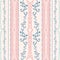 Elegant celtic seamless vector pattern background. Stylized floral pink blue backdrop. Hand drawn linear geometric