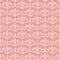 Elegant celtic swirl seamless vector pattern background. Modern stylized floral pink backdrop. Hand drawn repeat ornate