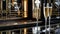 Elegant Champagne Flutes Celebration in Luxurious Setting