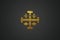 Elegant Christian Jerusalem cross concept