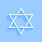 elegant david star jewish religious background for eternal peace