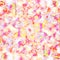 Elegant digital paint art pink ,orange and yellow background