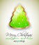 Elegant Eco Green Christmas tree