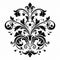 Elegant Floral Ornate: Distinctive Character Design With Neoclassical Rococo Influence