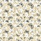 Elegant flowers and creative butterflies seamless pattern, beautiful background - great for fashion prints, textiles, wallpapers,