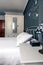 Elegant furnished double bedroom interior