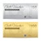 Elegant gift voucher or gift card certificate template