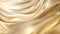 Elegant Glistening Gold Wavy Fabric: A Perfect Wedding Banner Backdrop