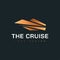 Elegant Golden Cruise Logo Design for Business Identity