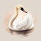 The elegant and graceful swan with its long neck and serene presence can bring a touch of beauty.