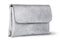 Elegant gray female clutch bag rotated