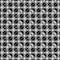 Elegant grey, black and white checkered and diamonds seamless pattern
