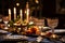 Elegant Hanukkah Feast: A Captivating Celebration of Tradition