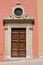 Elegant Italian church door