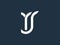 Elegant Letter YS With Leaf Logo design template, Universal premium letter logo vector