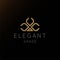 Elegant Luxury Golden Spade Logo Design