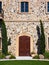 Elegant Mansion Doorway in Napa Valley