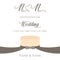 Elegant marriage invitation