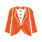 Elegant masculine dress icon