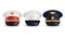 Elegant Military and Naval Caps Collection. Generative ai