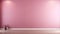 Elegant Minimalist Pink Living Room Interior For Health Presentation