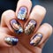Elegant nails and trendy manicure showcase beauty, sophistication, and creativity in modern nail art, offering a glimpse