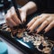 Elegant nails and trendy manicure showcase beauty, sophistication, and creativity in modern nail art, offering a glimpse