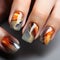 Elegant nails and trendy manicure showcase beauty, sophistication, and creativity in modern nail art, offering a glimpse
