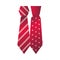 Elegant neckties accessories isolated icons