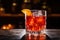 Elegant Negroni Cocktail