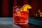 Elegant Negroni Cocktail